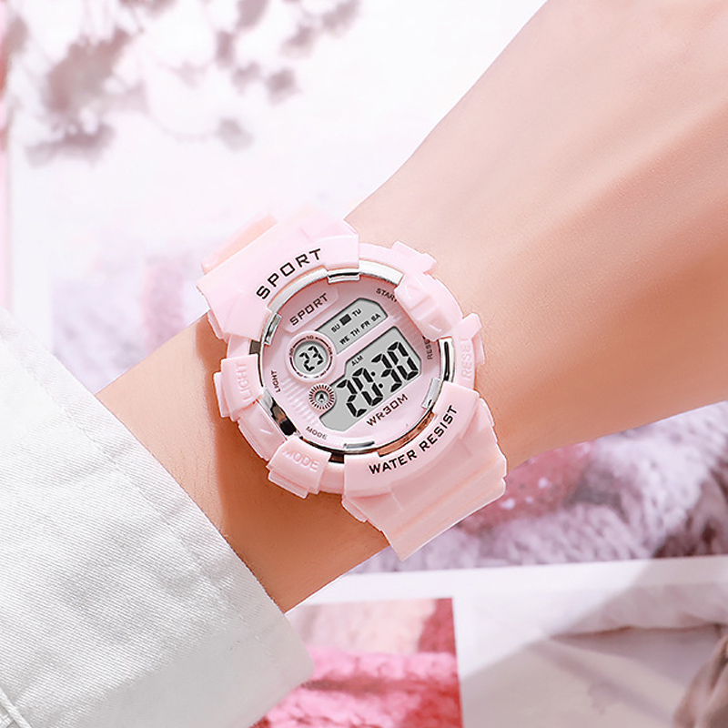 Smartwatch Watches For Kid Boy With Alarm - ساعات أطفال عصرية مضيئة مقاومة للماء