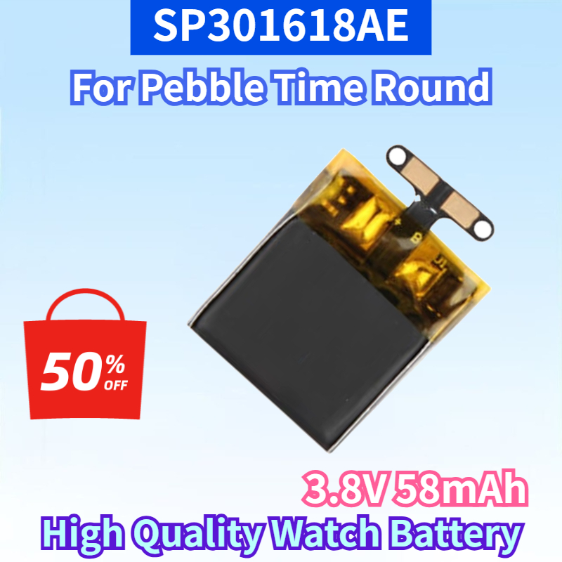 Smartwatch Pebble Watches - أحدث بطارية ليثيوم أيون قابلة لإعادة