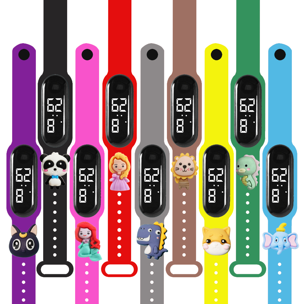 Smartwatch Watches Girls - ساعة ذكية متعددة الألوان للأطفال، ساعة