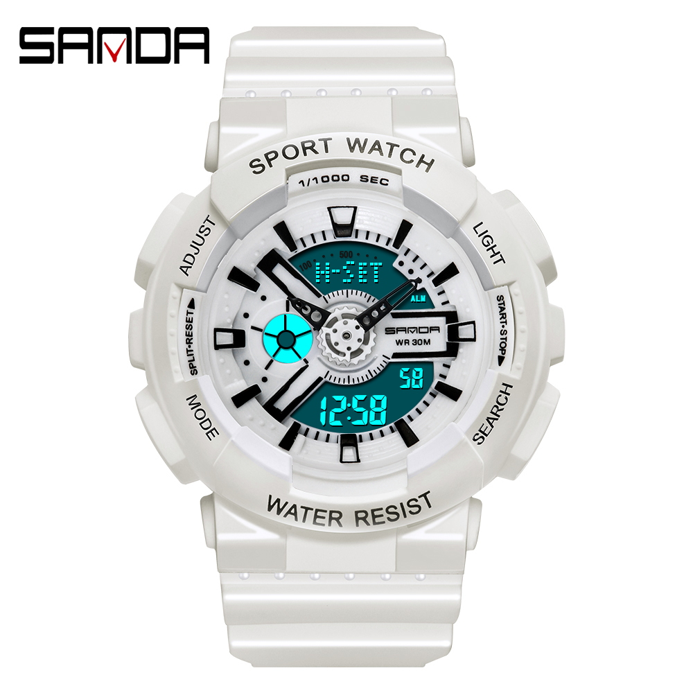 Chronograph Sport Watch - موضة Sanda العلامة التجارية في الهواء