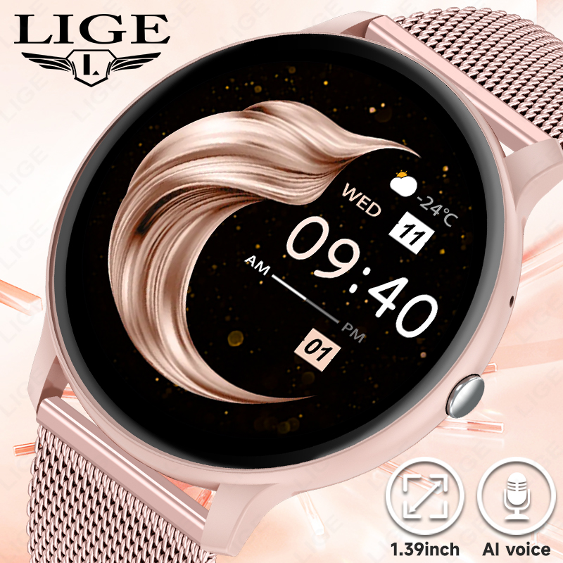 Smartwatch Ladies Watches For Women - ساعة ذكية جديدة للنساء 2026 مع