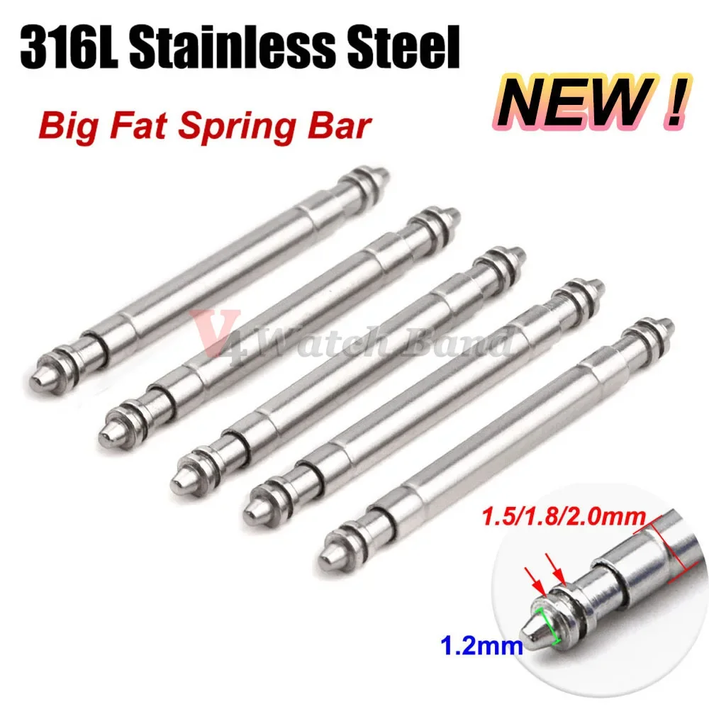 Spring Bar Tool - 316L الفولاذ المقاوم للصدأ كبير الدهون