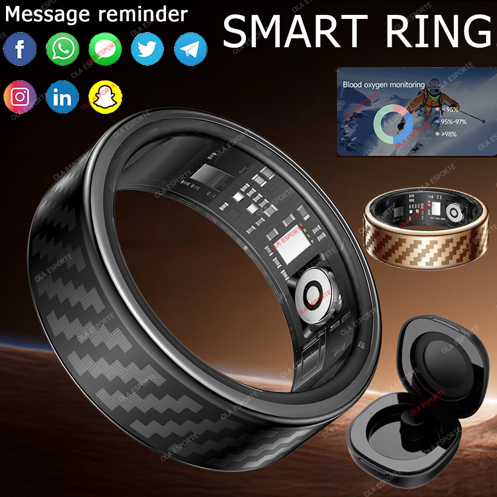 Smartwatch Ring Watches - أحدث خاتم ذكي للاتصال وإشعارات الرسائل