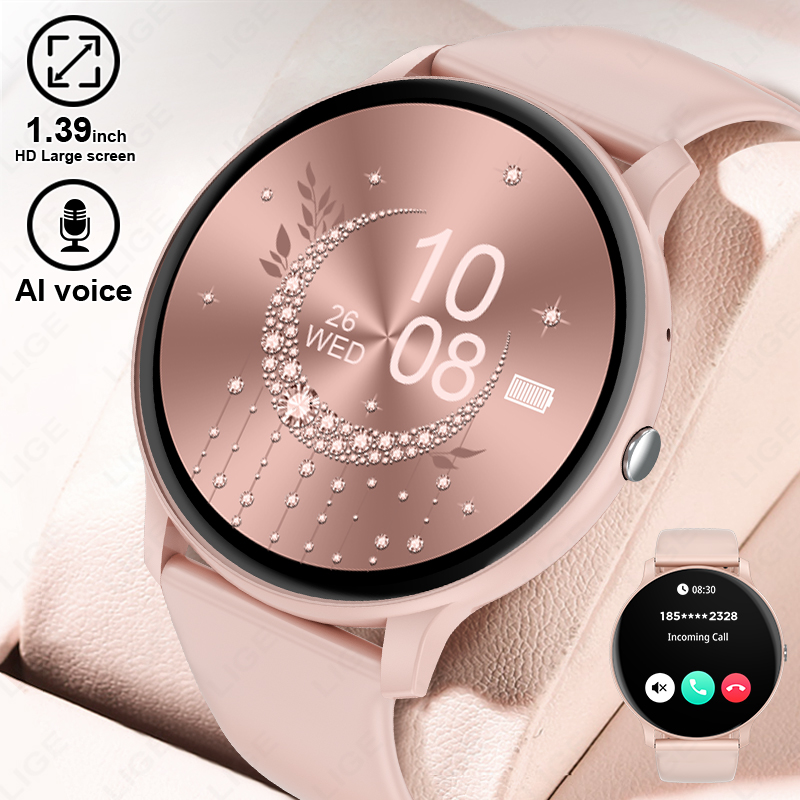 Smartwatch Ladies Watches For Women - ساعة ذكية جديدة 2026 للنساء والرجال