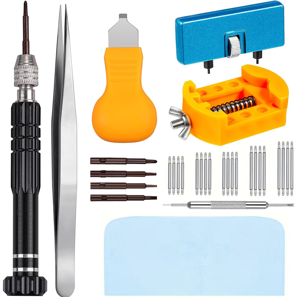 Spring Bar Tool - طقم استبدال بطارية ساعة ، مفك