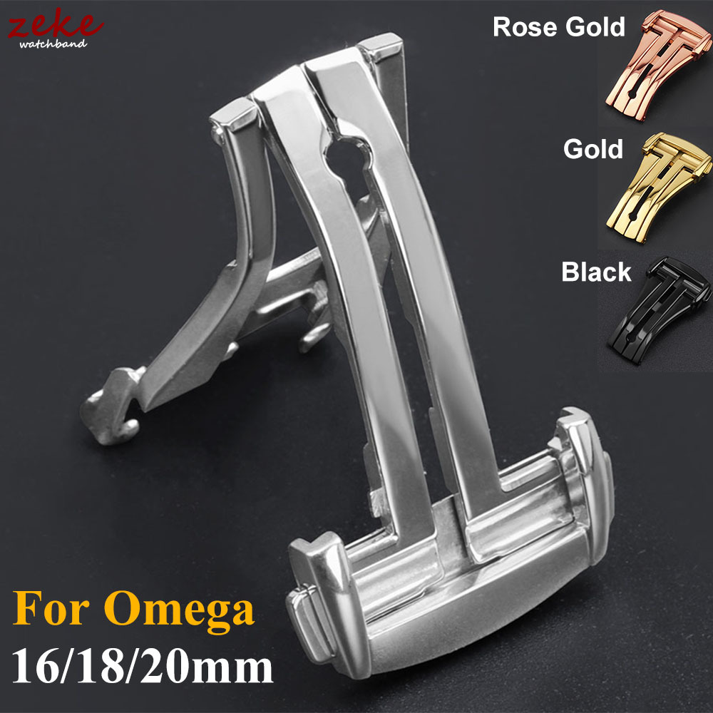 Watches Omega - الفولاذ المقاوم للصدأ نشر المشبك للطي