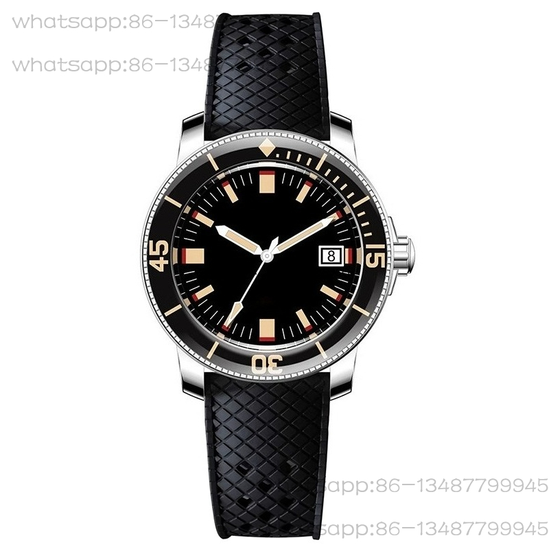 Waterproof Diving Watch - ساعة ميكانيكية أوتوماتيكية بزجاج ياقوتي مقاوم