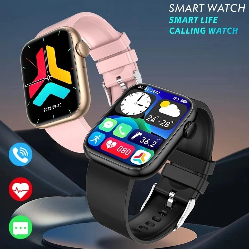 Smartwatch Ladies Watches For Women - LIGE-ساعة ذكية بتقنية البلوتوث للرجال والنساء