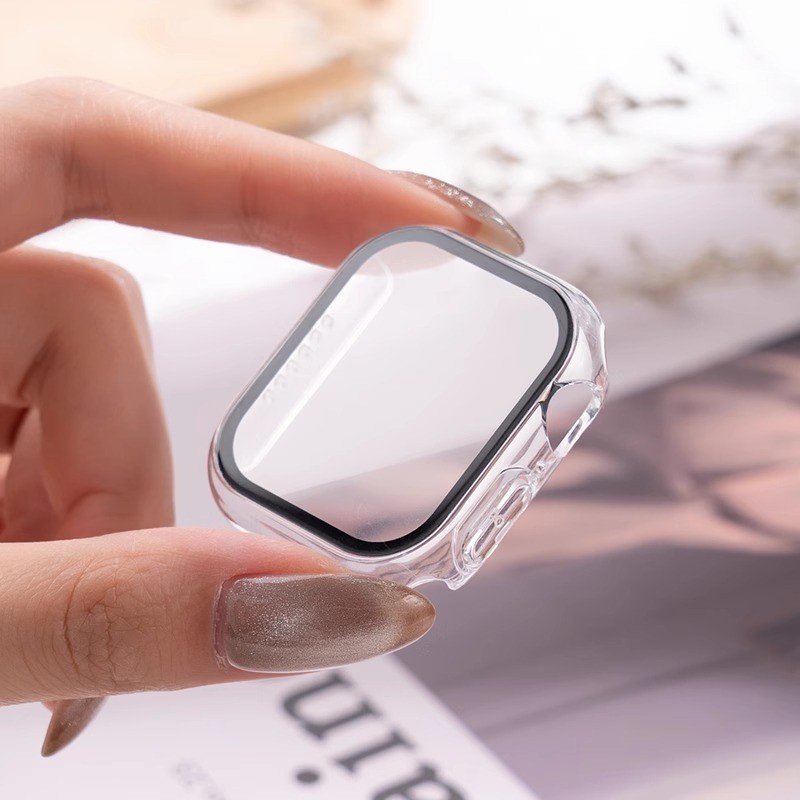 Smartwatch Watches Girls - 3 حزمة الزجاج + غطاء لساعة