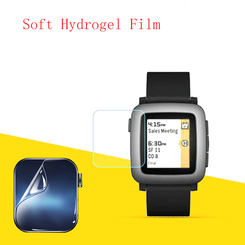 Smartwatch Pebble Watches - ساعة ذكية من فيلم هيدروجيل ناعم