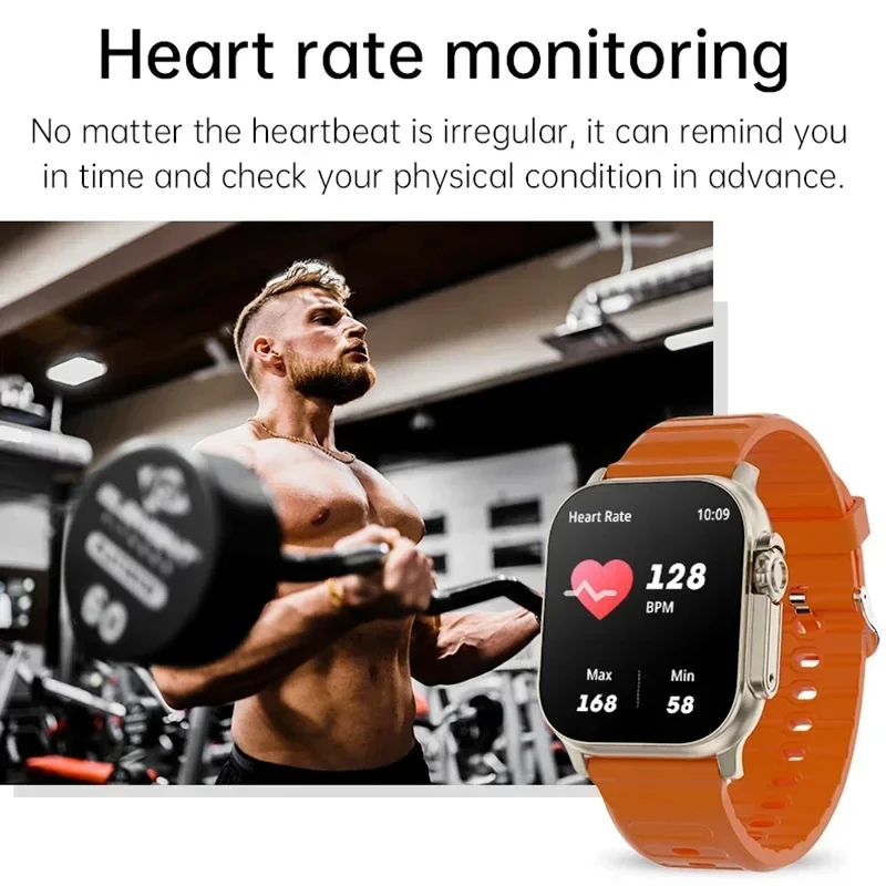 ساعة ذكية جديدة T10 Ultra مقاس - مراجعة Smartwatch Watches For Mens وسعره