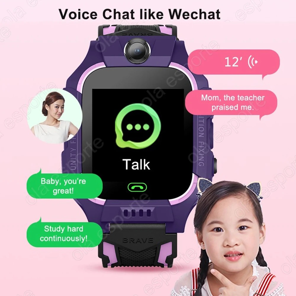 ساعة ذكية للأطفال 2G بطاقة Sim - مراجعة Smartwatch Watches For Kid Boy With Alarm وسعره