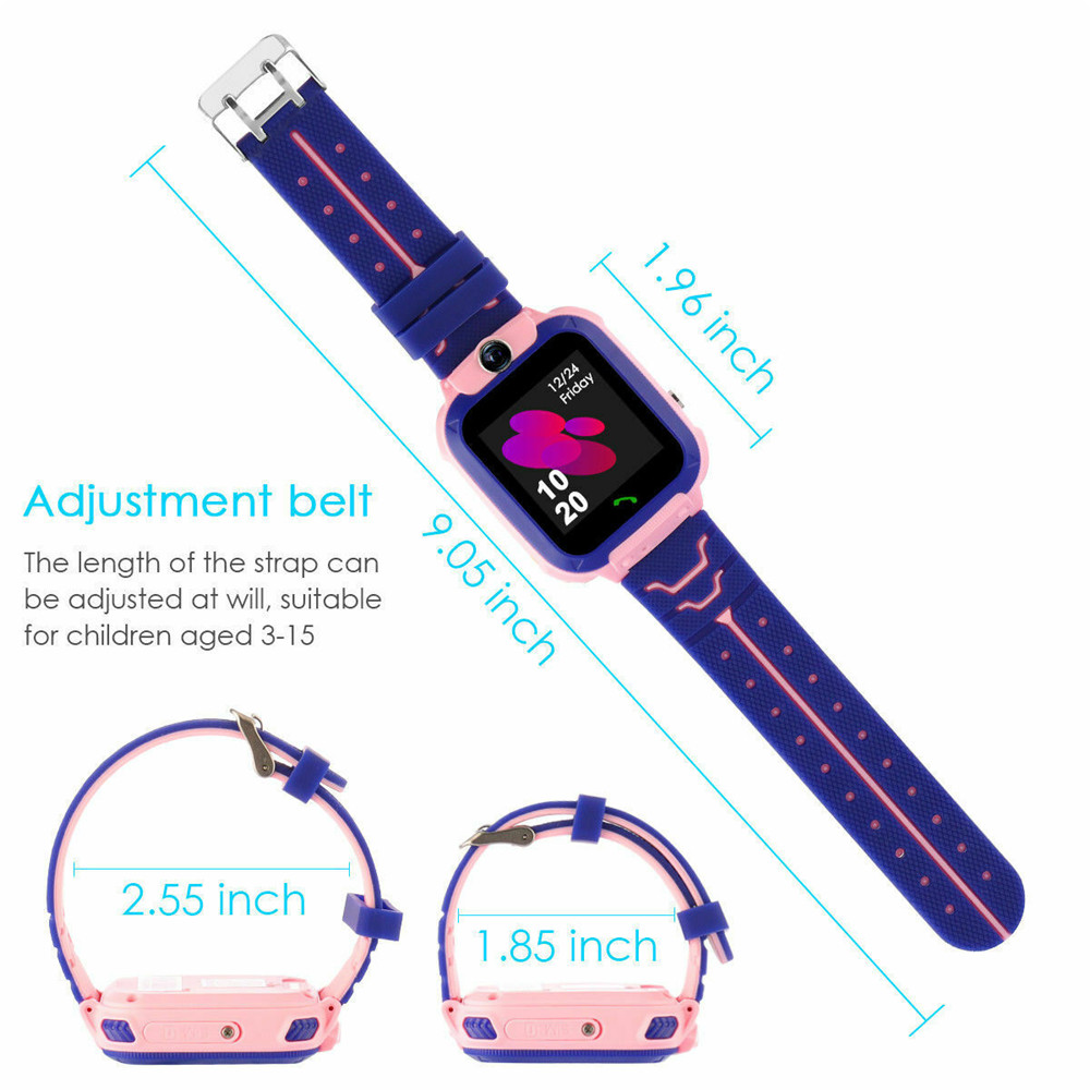 2G Kids ساعة ذكية SOS Call LBS - مراجعة Smartwatch Watches Girls وسعره