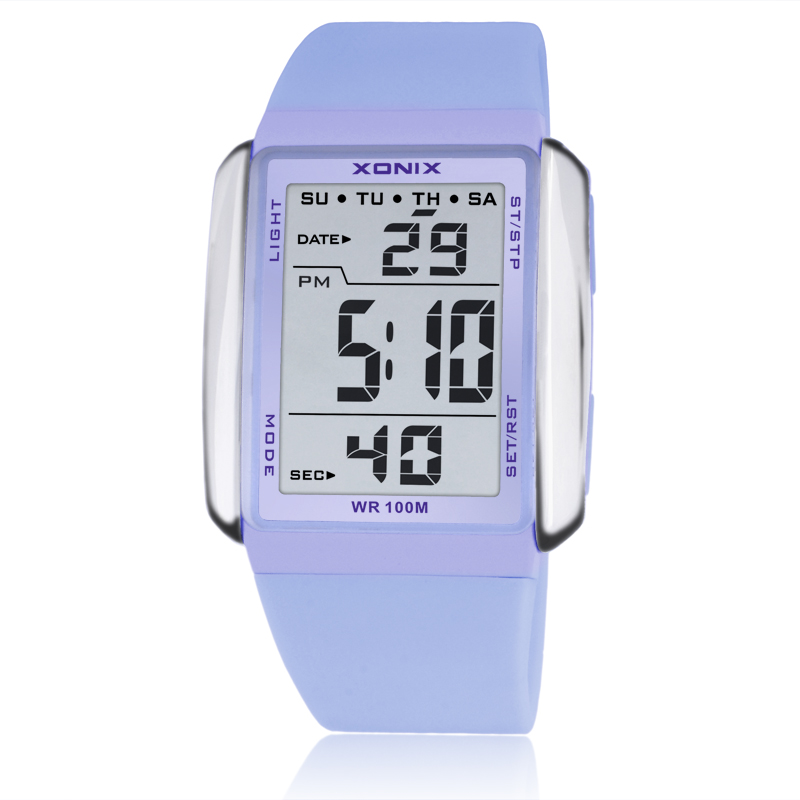 XONIX نساء ساعات رياضية مقاوم  - مراجعة Chronograph Sport Watch وسعره