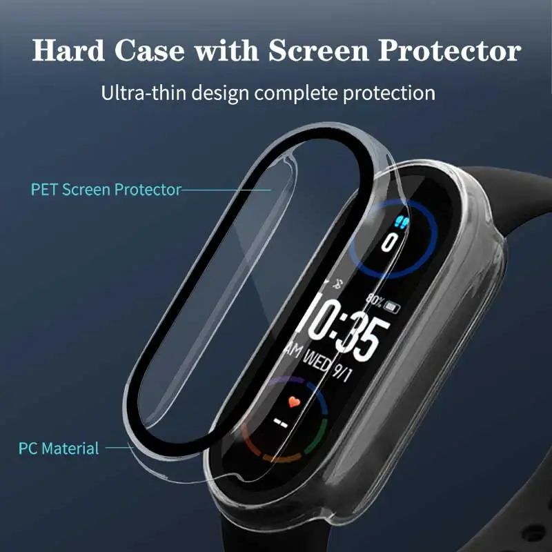 حافظة من الزجاج المقسى + PC له - مراجعة Smartwatch Watches Girls وسعره