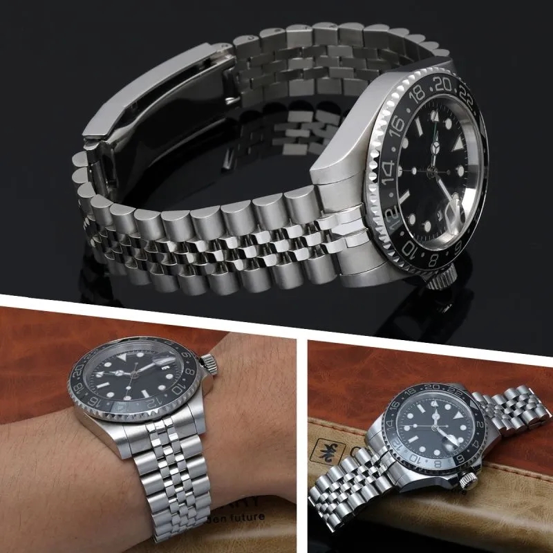 أحزمة ساعات 20 مم 21 مم من الف - مراجعة Rolex Watch Submariner وسعره