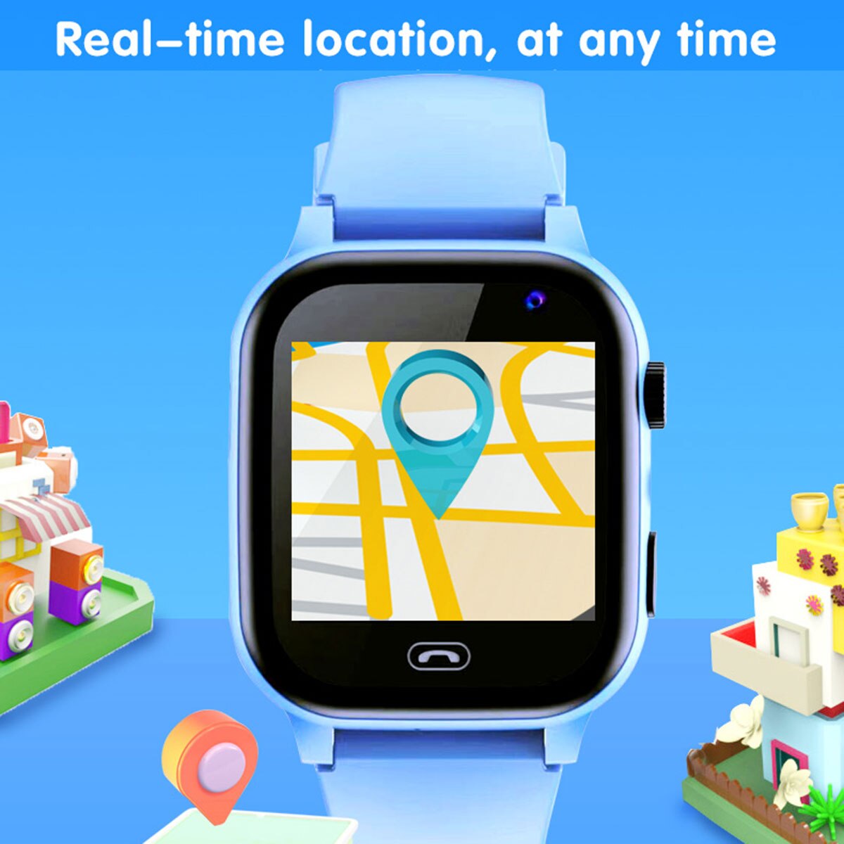 ساعة ذكية رياضية خارجية للأطفا - مراجعة Smartwatch Watches For Kid Boy With Alarm وسعره