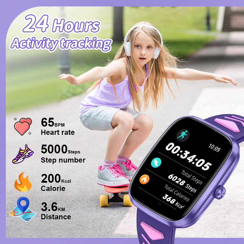 ساعة ذكية جديدة للأطفال 2026،  - مراجعة Smartwatch Watches For Kid Boy With Alarm وسعره