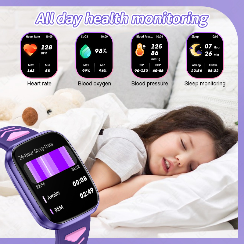 ساعة ذكية جديدة للأطفال 2026،  - مراجعة Smartwatch Watches For Kid Boy With Alarm وسعره