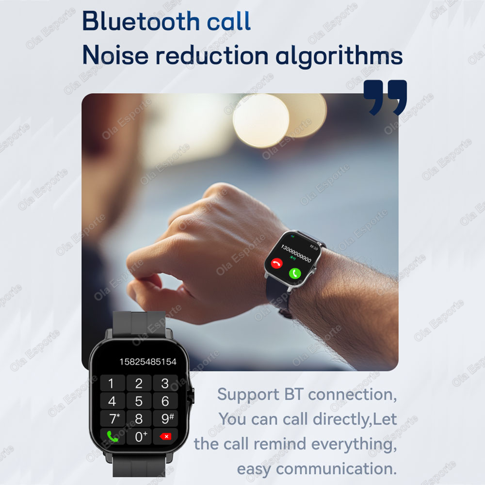 ساعة ذكية بشاشة عالية الدقة 1. - مراجعة Smartwatch Watches Gift For Women وسعره