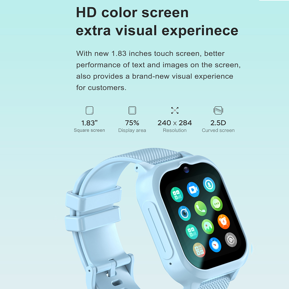 ساعة ذكية للأطفال 4G GPS WIFI  - مراجعة Smartwatch Watches For Kid Boy With Alarm وسعره