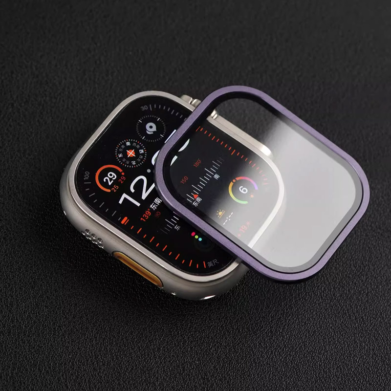 زجاج مقسى لساعة أبل الترا 49 م - مراجعة Smartwatch Watches For Mens وسعره