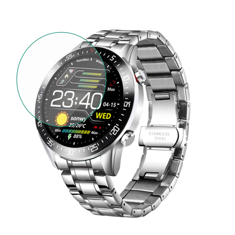 5 قطعة بولي TPU لينة واضحة طبق - مراجعة Smartwatch Watches For Mens وسعره