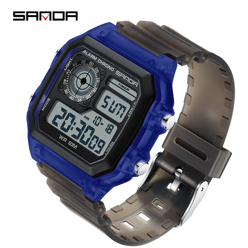 ساعات نسائية إلكترونية رياضية  - مراجعة Chronograph Sport Watch وسعره