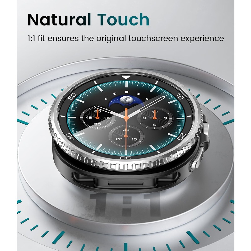 غطاء إطار معدني لساعة سامسونج  - مراجعة Smartwatch Ring Watches وسعره
