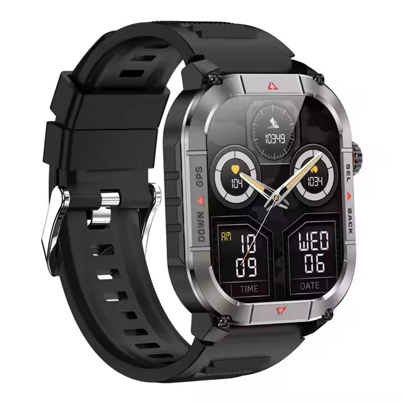 جديد HK84 الرجال ساعة ذكية AMO - مراجعة Smartwatch Watches For Mens وسعره