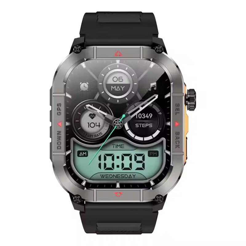 جديد HK84 الرجال ساعة ذكية AMO - مراجعة Smartwatch Watches For Mens وسعره