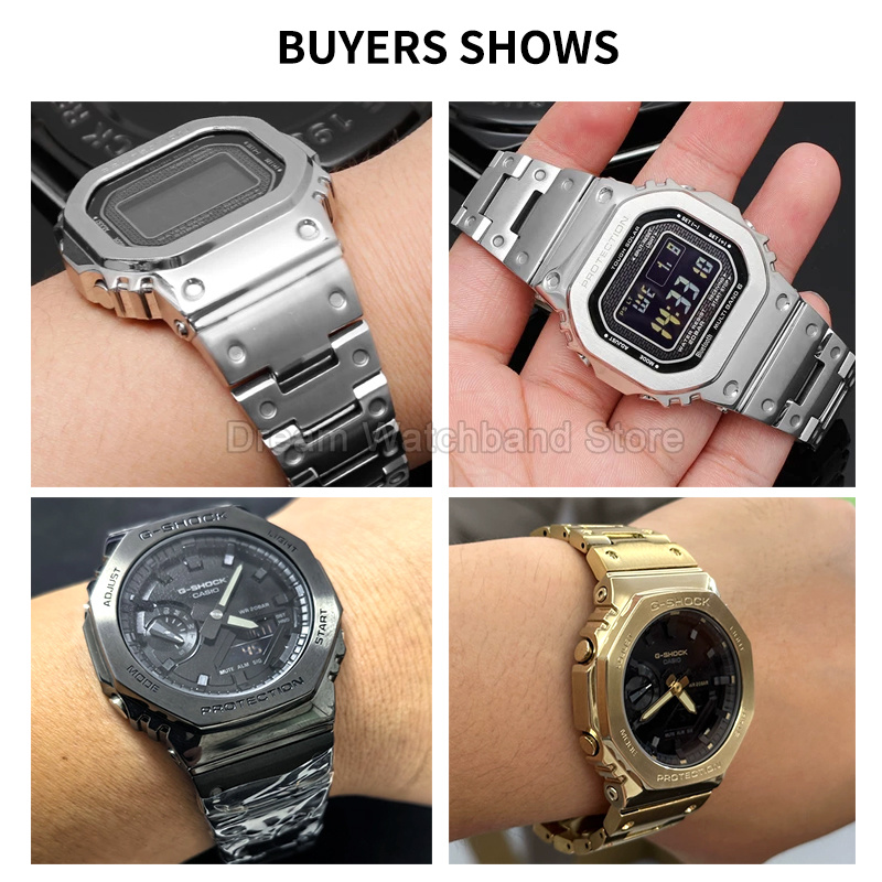 سوار ساعة معدني سميك ومتين مع  - مراجعة Casio Watch G-Shock Dw-5600 وسعره