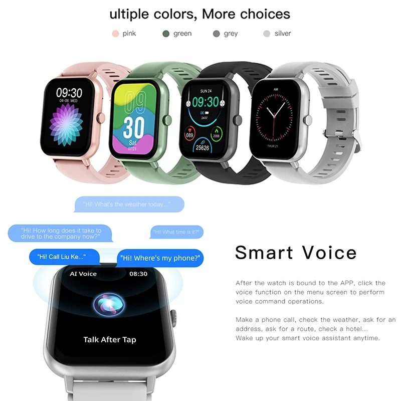 2025 ساعة ذكية للنساء شاشة لمس - مراجعة Smartwatch Ladies Watches For Women وسعره