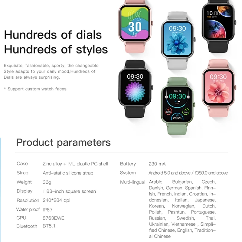 2025 ساعة ذكية للنساء شاشة لمس - مراجعة Smartwatch Ladies Watches For Women وسعره