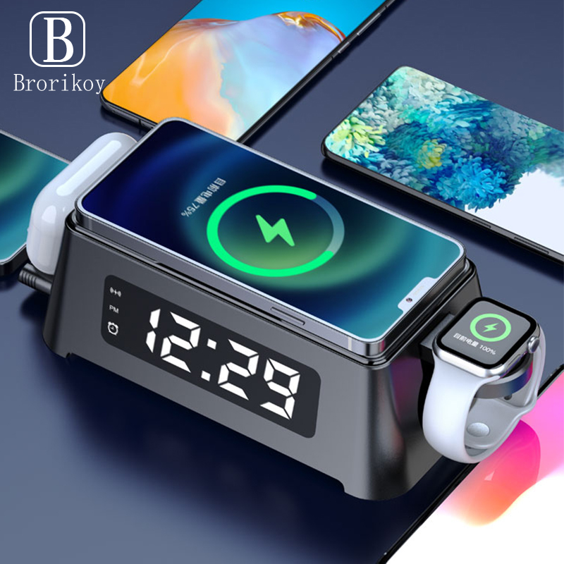 شاحن لاسلكي بقوة 15 واط مع ساع - مراجعة Watch Watch Xs وسعره