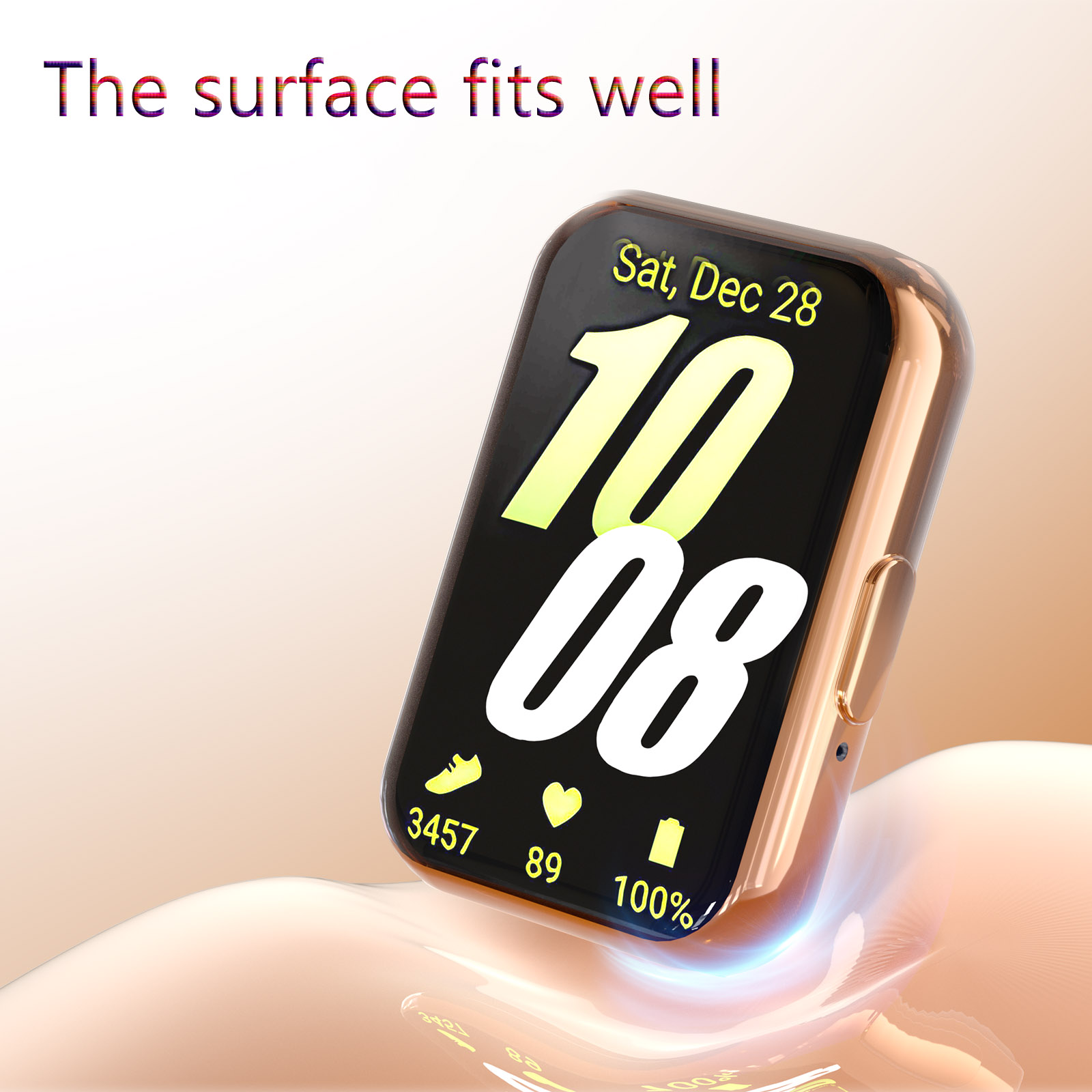 غطاء لسامسونج غالاكسي فيت 3 ،  - مراجعة Smartwatch Watches Girls وسعره