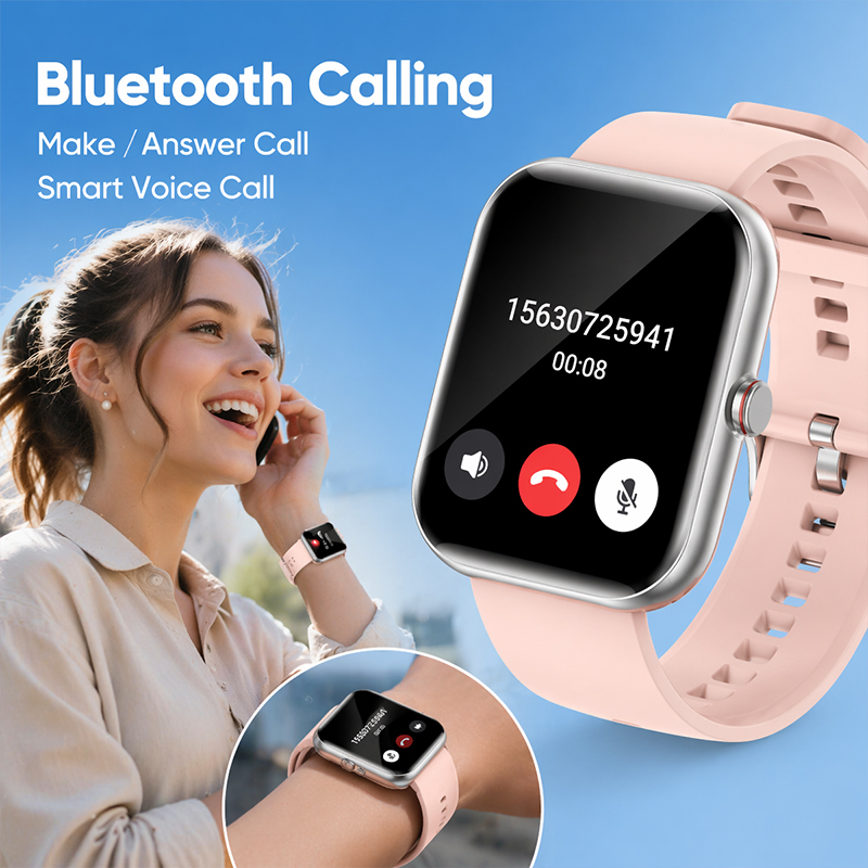 ساعة ذكية للنساء مع ميزة الاتص - مراجعة Smartwatch Ladies Watches For Women وسعره
