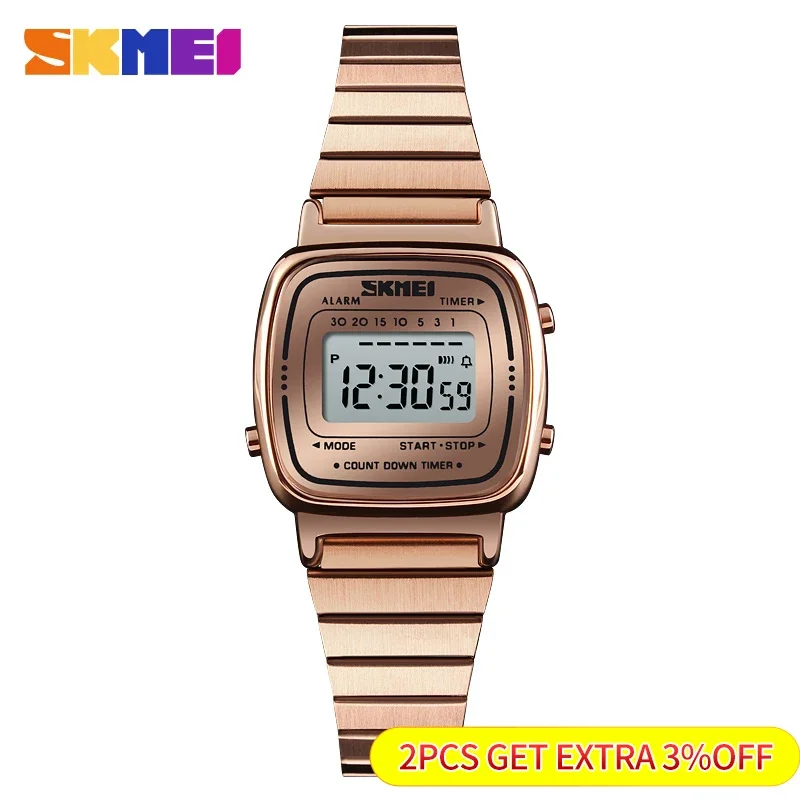 SKMEI1901 النساء أفضل الماركات - مراجعة Chronograph Sport Watch وسعره