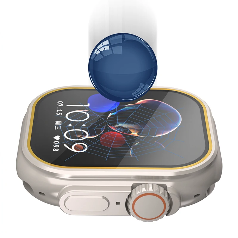 طبقة من الزجاج المقسى لساعة أب - مراجعة Smartwatch Watches Gift For Women وسعره
