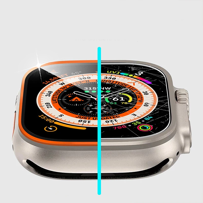 طبقة من الزجاج المقسى لساعة أب - مراجعة Smartwatch Watches Gift For Women وسعره