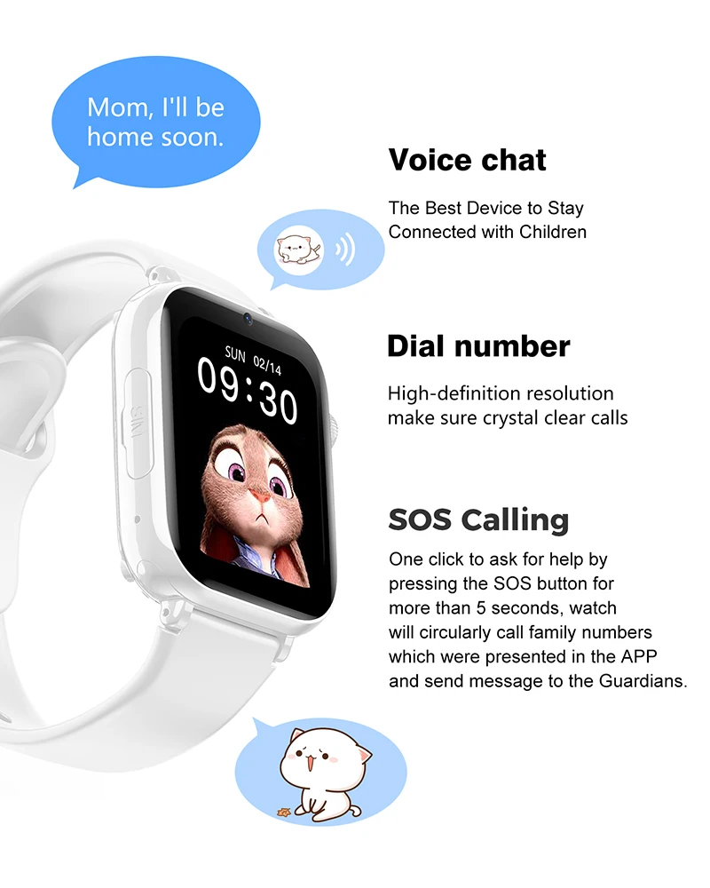 2025 ساعة ذكية للأطفال LBS الم - مراجعة Smartwatch Watches For Kid Boy With Alarm وسعره