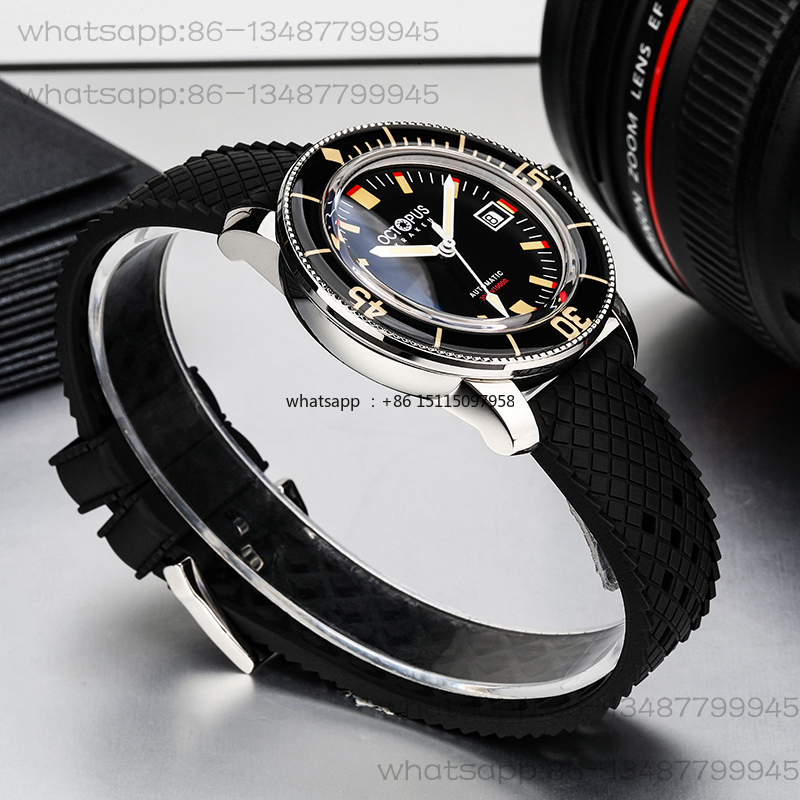 ساعة ميكانيكية أوتوماتيكية بزج - مراجعة Waterproof Diving Watch وسعره