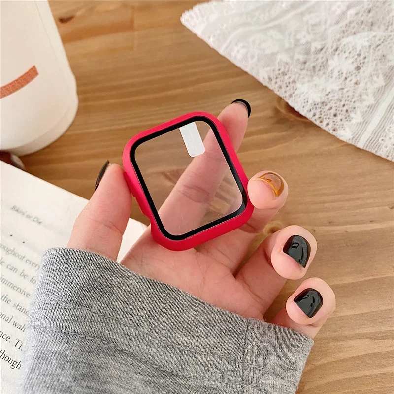 3 حزمة الزجاج + غطاء لساعة أبل - مراجعة Smartwatch Watches Girls وسعره