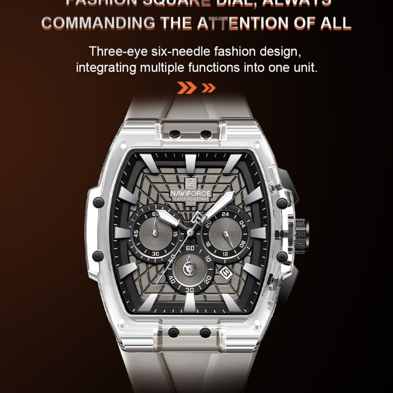 ساعات رياضية للرجال من NAVIFOR - مراجعة Chronograph Sport Watch وسعره