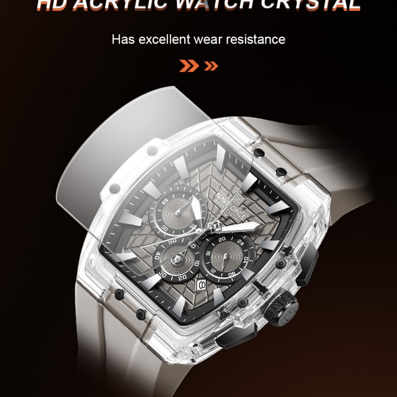 ساعات رياضية للرجال من NAVIFOR - مراجعة Chronograph Sport Watch وسعره