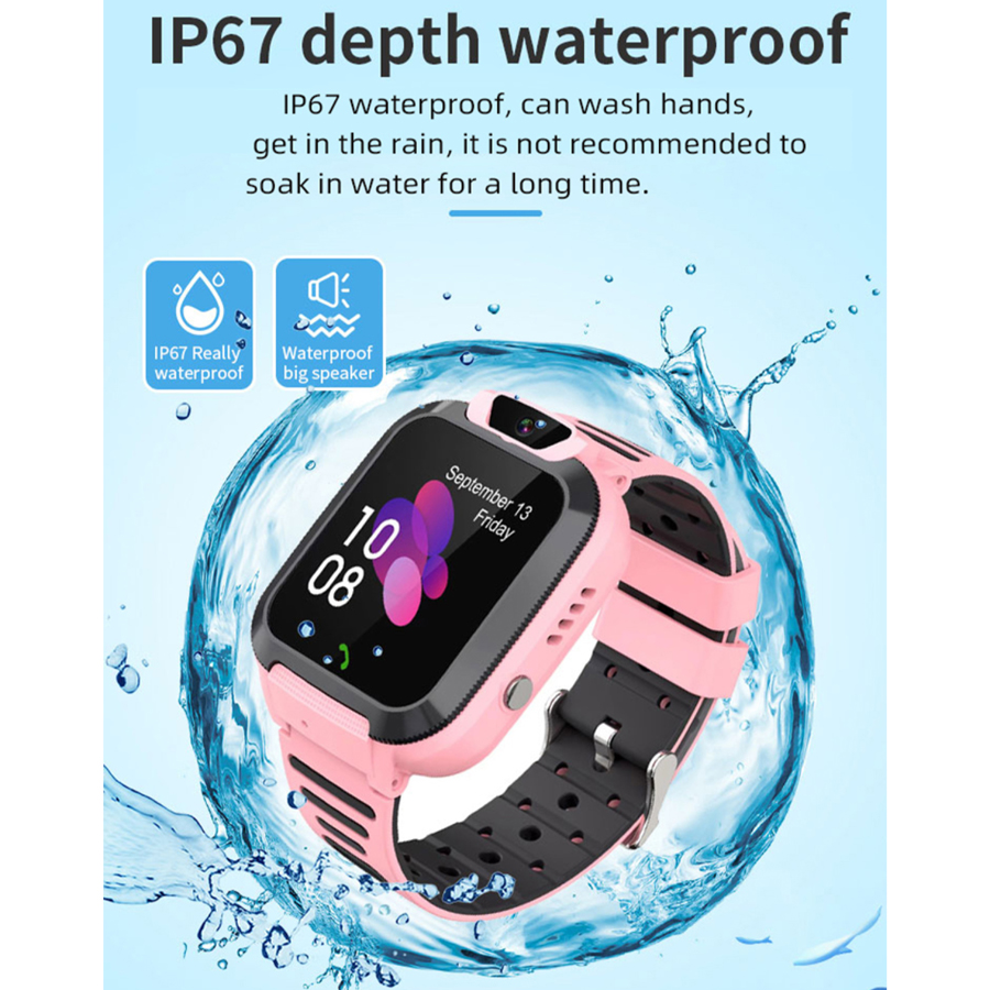 أطفال ساعة ذكية Smartwatch الم - مراجعة Smartwatch Watches For Kid Boy With Alarm وسعره