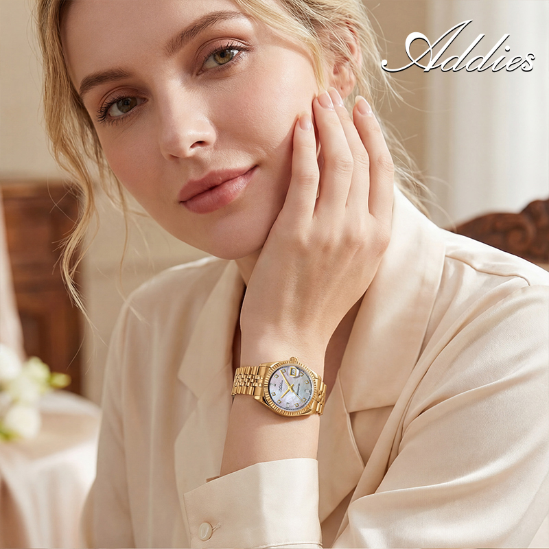 ساعات نسائية كوارتز من ADDIES  - مراجعة Waterproof Diving Watch وسعره