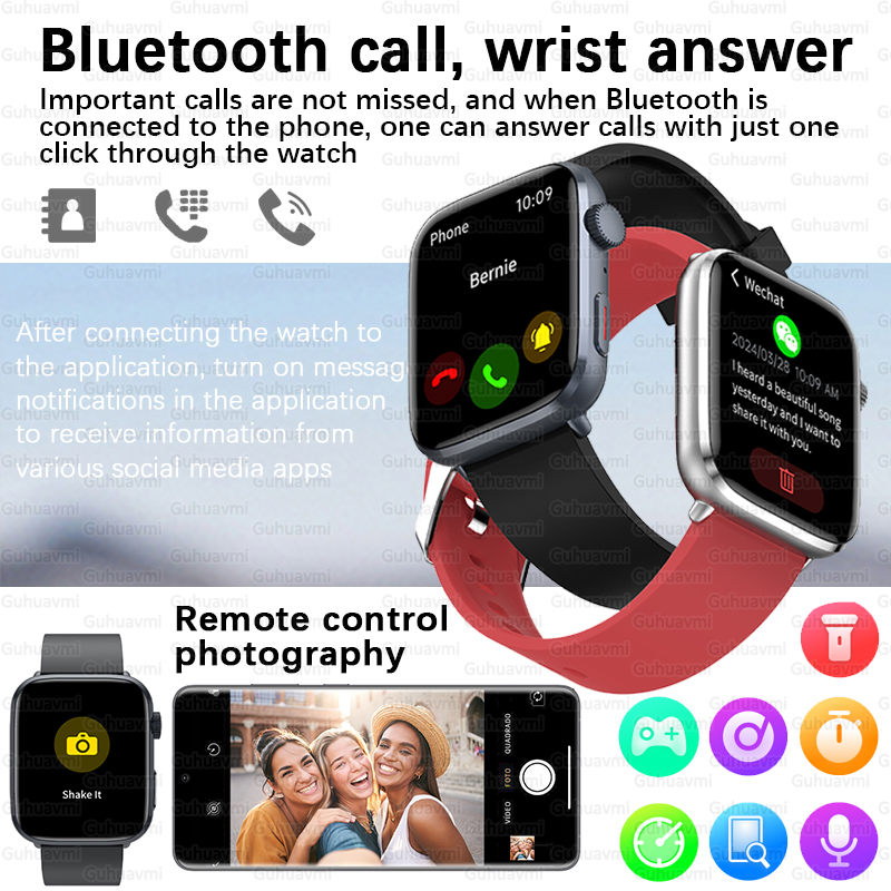 2025New NFC Smat ساعة نسائية 1 - مراجعة Smartwatch Ladies Watches For Women وسعره