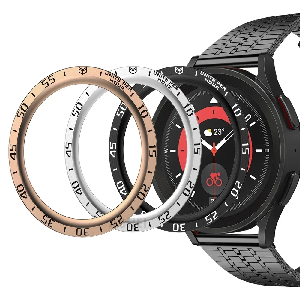 حلقة إطار معدني لساعة سامسونج  - مراجعة Smartwatch Ring Watches وسعره